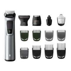 Триммер для бороды Multigroom 7000 series 14 в 1, Philips цена и информация | Машинки для стрижки волос | pigu.lt