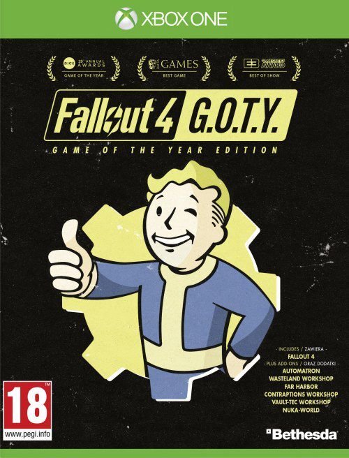 Fallout 4 GOTY, Game of the Year Edition, Xbox One kaina ir informacija | Kompiuteriniai žaidimai | pigu.lt