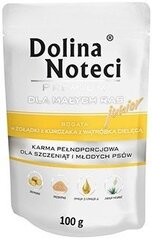 Dolina Noteci Premium Junior su vištų skrandukais ir veršienos kepenimis, 100 g kaina ir informacija | Konservai šunims | pigu.lt