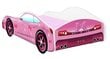 Lova su čiužiniu Car BED-PINK-2, 140x70 cm, rožinė kaina ir informacija | Vaikiškos lovos | pigu.lt