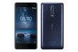 Nokia 8 Dual SIM 64GB, Mėlyna цена и информация | Mobilieji telefonai | pigu.lt