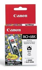 Canon BCI-6BK, чёрный цена и информация | Картриджи для струйных принтеров | pigu.lt