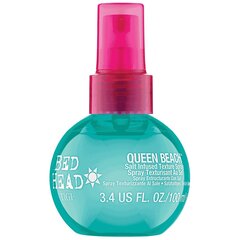 Plaukų formavimo purškiklis Tigi Bed Head Queen Beach Salt Infused 100 ml kaina ir informacija | Plaukų formavimo priemonės | pigu.lt