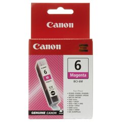 Rašalo kasetė CANON BCI-6M, raudona kaina ir informacija | Kasetės rašaliniams spausdintuvams | pigu.lt