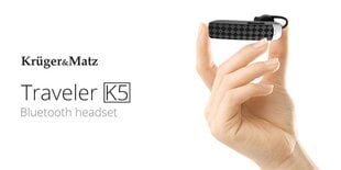 Kruger&Matz Traveler K5 kaina ir informacija | Laisvų rankų įranga | pigu.lt