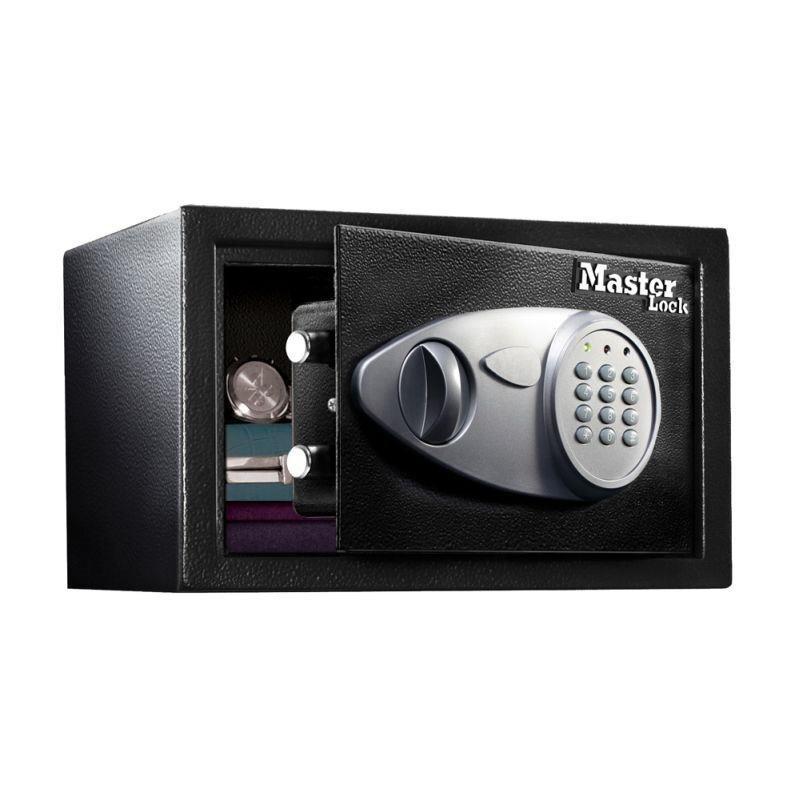 Seifas su skaitmeniniu kombinuotu raktu 16.44L Masterlock X055ML kaina ir informacija | Seifai | pigu.lt