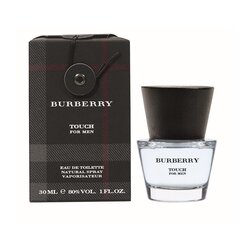 Мужская парфюмерия Touch For Men Burberry EDT: Емкость - 30 ml цена и информация | Мужские духи | pigu.lt