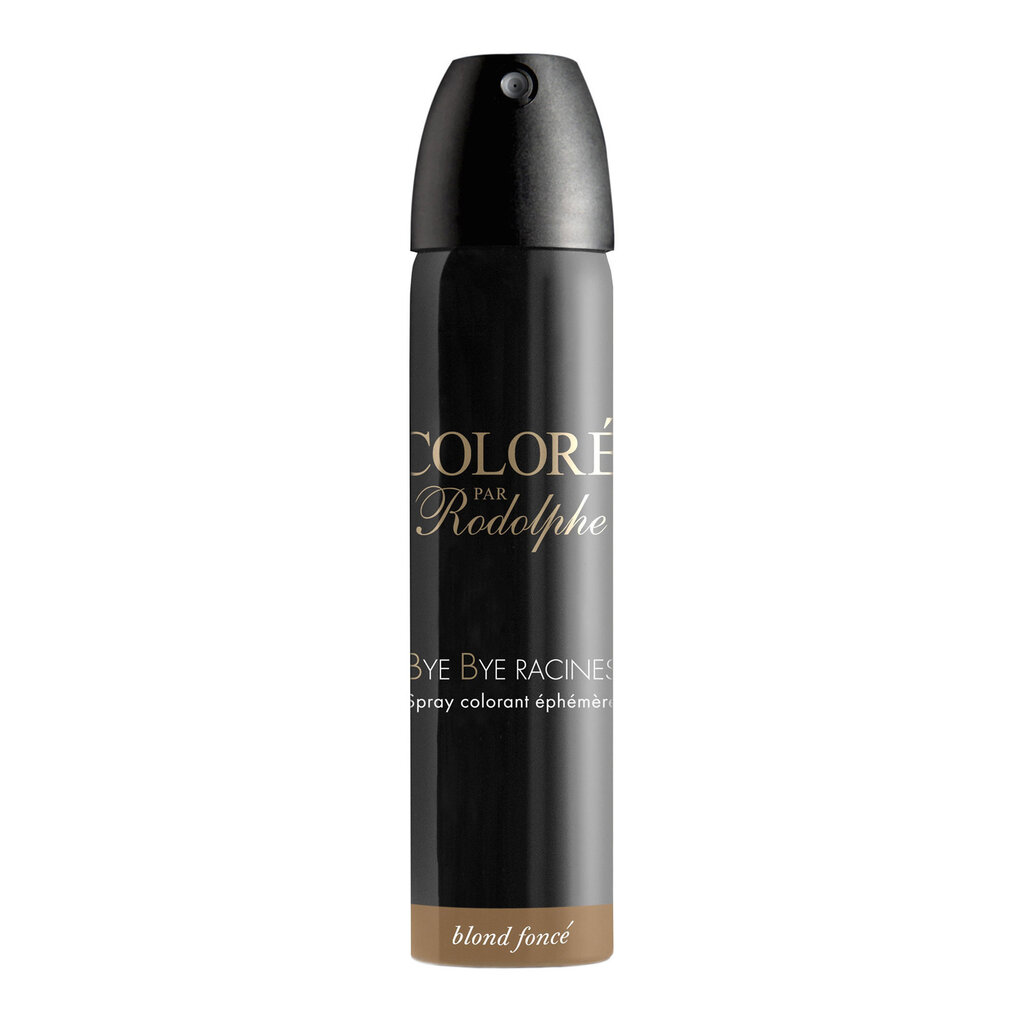 Ataugusias šaknis paslepiantis purškiklis Bye Bye Racines Temporary Color Spray 75 ml, Dark Blond kaina ir informacija | Plaukų dažai | pigu.lt