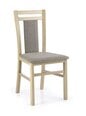 2-jų kėdžių komplektas Halmar Hubert 8, ąžuolo/pilkos spalvos