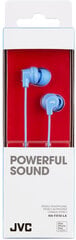 JVC HA-FX10-LA-E Blue цена и информация | Теплая повязка на уши, черная | pigu.lt