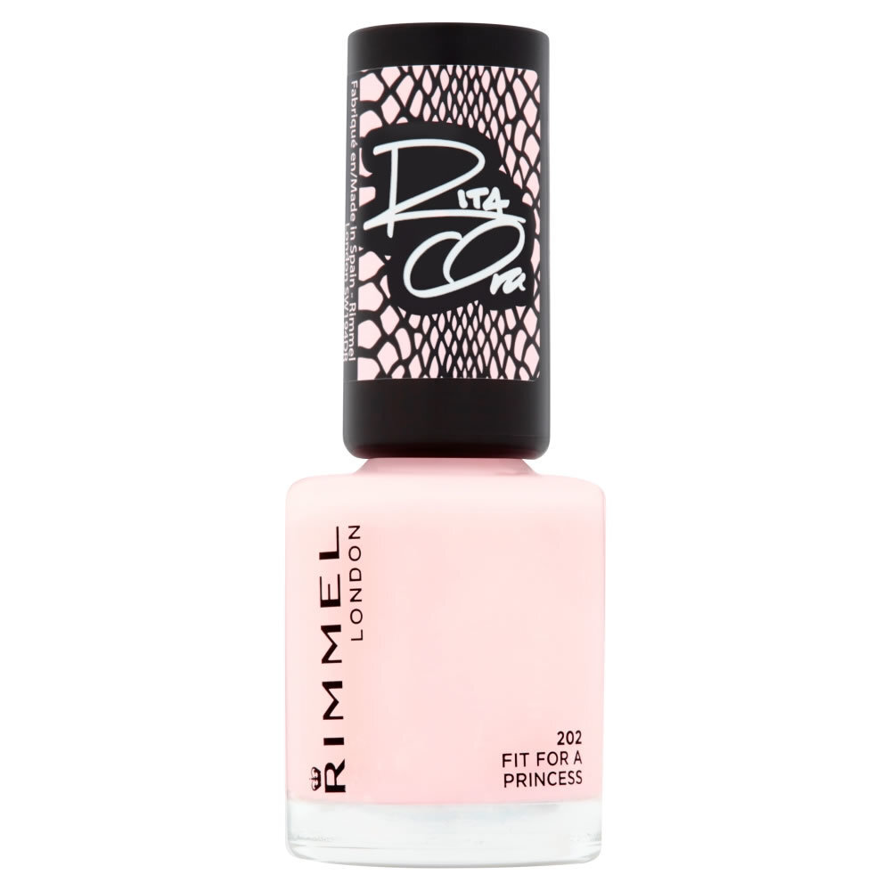 Nagų lakas Rimmel Rita Ora 8 ml, Nr.202 Fit For A Princess цена и информация | Nagų lakai, stiprintojai | pigu.lt