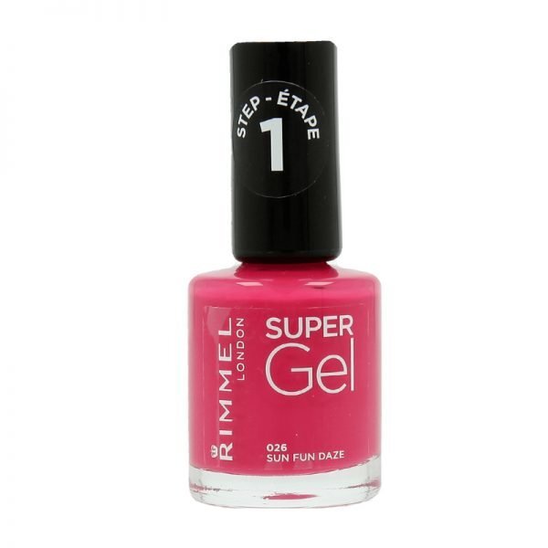 Nagų lakas Rimmel London SuperGel By Kate 12 ml, 026 Sun Fun Daze цена и информация | Nagų lakai, stiprintojai | pigu.lt