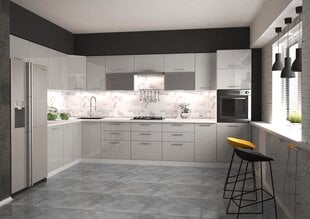 Дверцы посудомоечной машины Halmar Vento 60 cм, серый цвет цена и информация | Комплектующие для кухонной мебели | pigu.lt