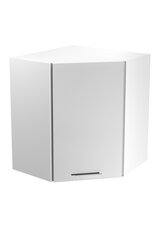 Подвесной угловой кухонный шкафчик Halmar Vento GN 60/72 cм, белый цена и информация | Кухонные шкафчики | pigu.lt
