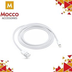 Mocco Lightning MD818ZM/A данных USB и зарядный кабель 1м Белый (Aналоговый) цена и информация | Кабели для телефонов | pigu.lt