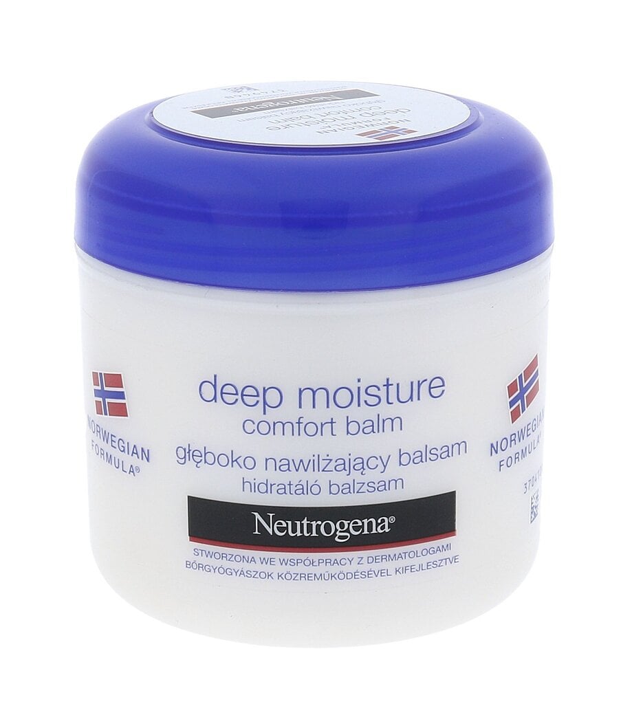 Drėkinamasis normalios odos kūno kremas Neutrogena Deep Moisture Comfort Balm, 300 ml цена и информация | Kūno kremai, losjonai | pigu.lt
