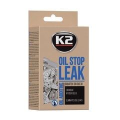 Присадка для предотвращения разливов масла K2 Stop Leak Oil, 50 мл цена и информация | Автохимия | pigu.lt