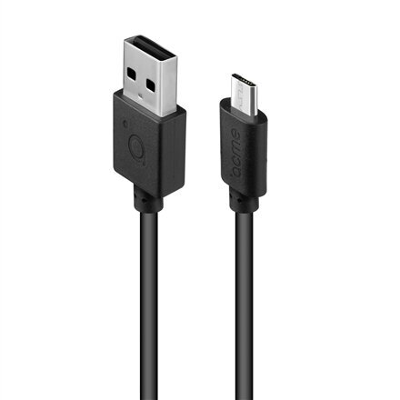Kabelis Micro USB, 1m, juodas kaina ir informacija | Laidai telefonams | pigu.lt