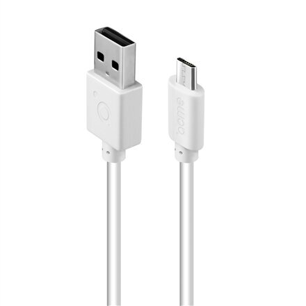 Mikro USB laidas Acme CB1011W, Baltas, 1m kaina ir informacija | Laidai telefonams | pigu.lt