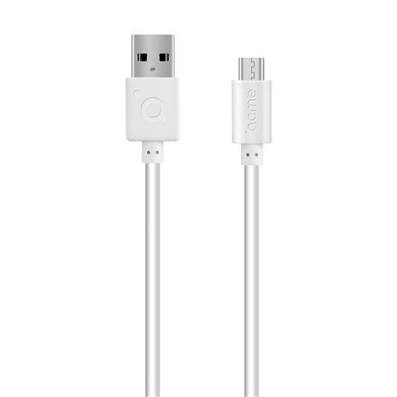 Mikro USB laidas ACME CB1012W, Baltas, 2m kaina ir informacija | Laidai telefonams | pigu.lt