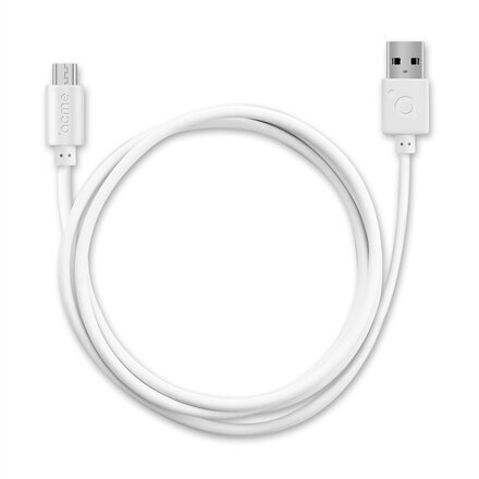 Mikro USB laidas ACME CB1012W, Baltas, 2m kaina ir informacija | Laidai telefonams | pigu.lt