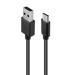 USB C tipo laidas ACME CB1042, Juodas, 2m kaina ir informacija | Laidai telefonams | pigu.lt