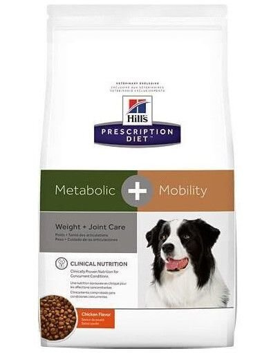 Hill's sausas maistas Prescription Diet Canine Metabolic + Mobility, 12 kg kaina ir informacija | Sausas maistas šunims | pigu.lt
