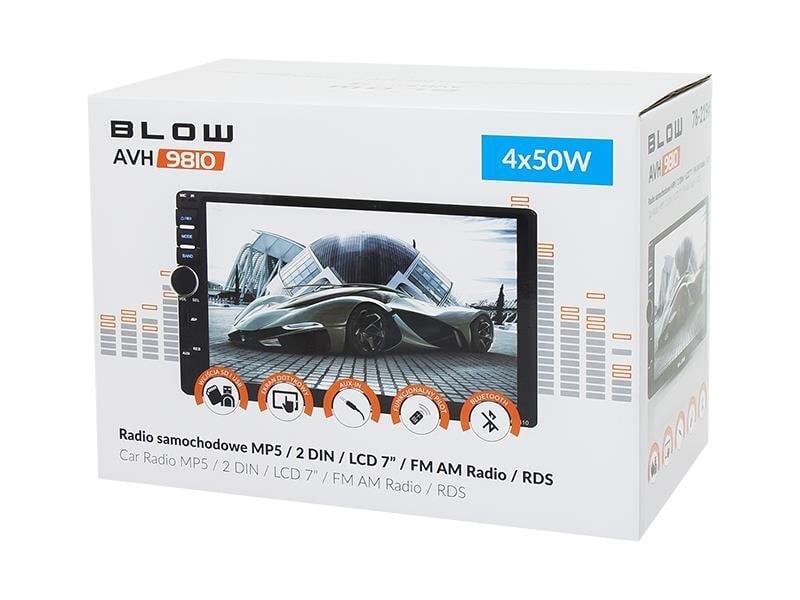 Blow AVH-9810 kaina ir informacija | Automagnetolos, multimedija | pigu.lt