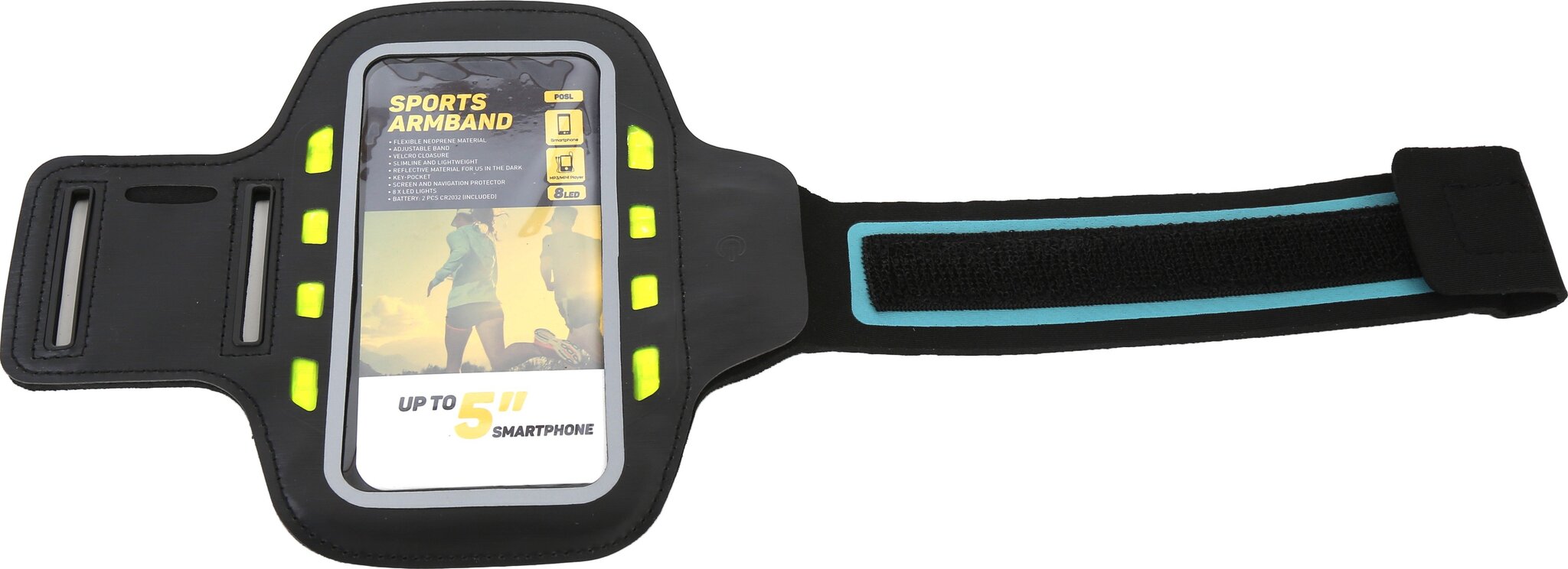 Platinet Armband Sport kaina ir informacija | Telefono dėklai | pigu.lt