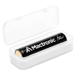 Mactronic 3400mAh 3,7V 18650 baterija su PCB kaina ir informacija | Elementai | pigu.lt
