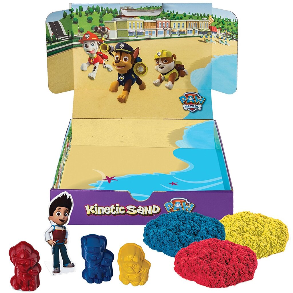 Kinetinio smėlio rinkinys „Šuniukai-patruliai“ Kinetic Sand kaina ir informacija | Piešimo, tapybos, lipdymo reikmenys | pigu.lt