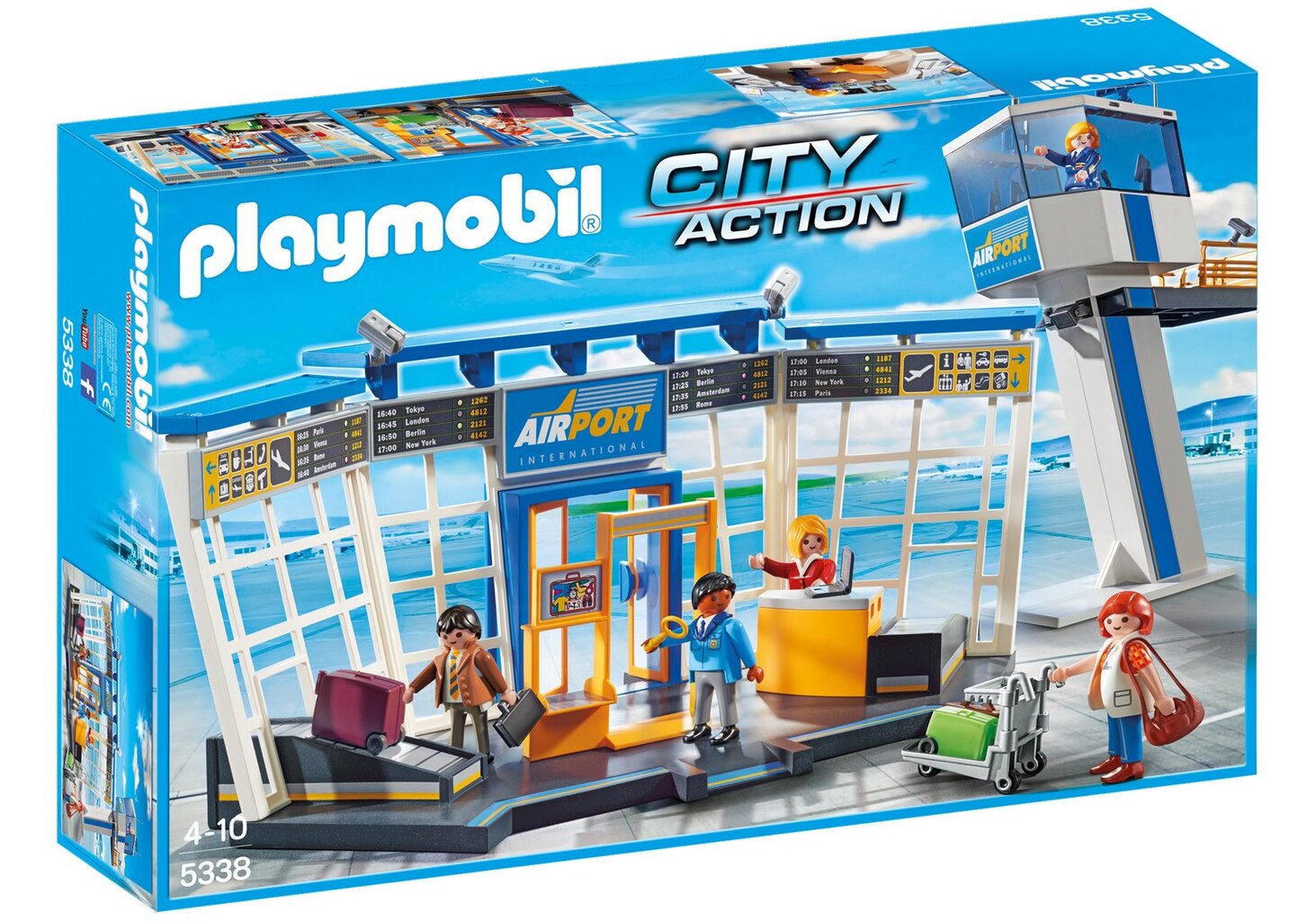 5338 PLAYMOBIL® Oro uostas su valdymo bokštu kaina ir informacija | Konstruktoriai ir kaladėlės | pigu.lt