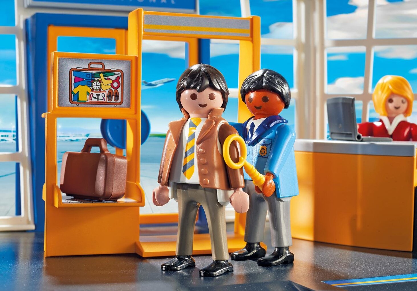 5338 PLAYMOBIL® Oro uostas su valdymo bokštu цена и информация | Konstruktoriai ir kaladėlės | pigu.lt