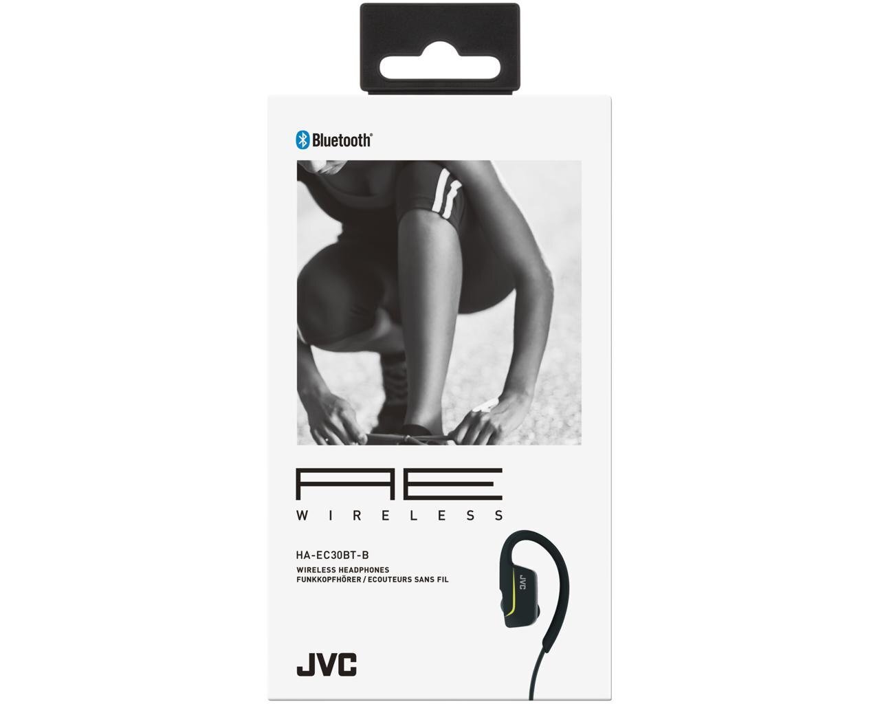 JVC HA-EC30BT-B-E, Bluetooth 3.0 kaina ir informacija | Ausinės | pigu.lt