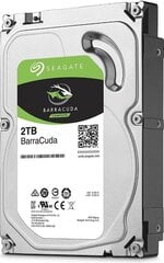 Seagate Barracuda 2TB, SATA III ( ST2000DM008) цена и информация | Внутренние жёсткие диски (HDD, SSD, Hybrid) | pigu.lt