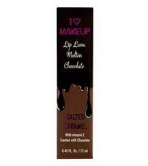 Lūpų blizgis I Heart Makeup Lip Lava Molten Chocolate, Salted Caramel, 12 ml kaina ir informacija | Lūpų dažai, blizgiai, balzamai, vazelinai | pigu.lt