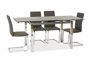 Išskleidžiamas stalas Signal Meble GD-017, pilkas kaina ir informacija | Virtuvės ir valgomojo stalai, staliukai | pigu.lt