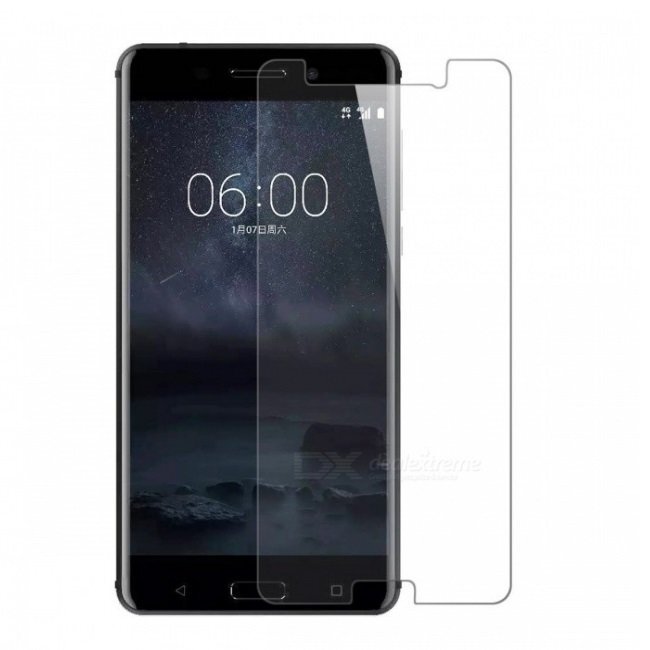 Blun Tempered Glass BL-TEM-NOKIA6 Nokia 6 kaina ir informacija | Apsauginės plėvelės telefonams | pigu.lt