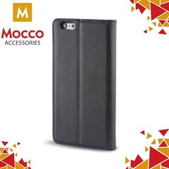 Telefono dėklas Mocco Smart Magnet Book Case, skirtas Huawei Nova Plus telefonui, juodas​​​​​​​ kaina ir informacija | Telefono dėklai | pigu.lt