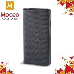 Telefono dėklas Mocco Smart Magnet Book Case, skirtas Huawei Nova Plus telefonui, juodas​​​​​​​ kaina ir informacija | Telefono dėklai | pigu.lt