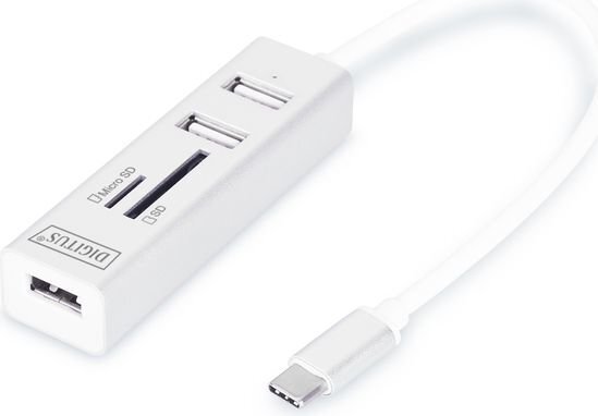 Digitus DA-70243 kaina ir informacija | Adapteriai, USB šakotuvai | pigu.lt