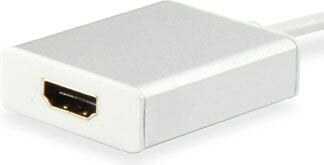Equip 133452, USB-C/HDMI, 15 cm kaina ir informacija | Kabeliai ir laidai | pigu.lt