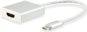 Equip 133452, USB-C/HDMI, 15 см цена и информация | Кабели и провода | pigu.lt