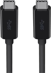 Belkin F2CU049BT2M-BLK цена и информация | Кабели для телефонов | pigu.lt