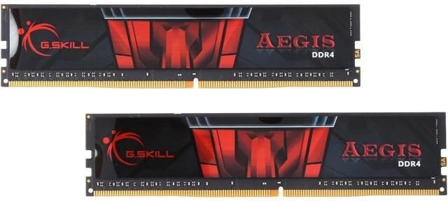 G.Skill Aegis DDR4, 2x4GB, 2400MHz, CL17 (F4-2400C17D-8GIS) kaina ir informacija | Operatyvioji atmintis (RAM) | pigu.lt