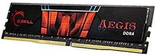 G.Skill Aegis DDR4, 16GB, 2400MHz, CL17 (F4-2400C17S-16GIS) цена и информация | Оперативная память (RAM) | pigu.lt