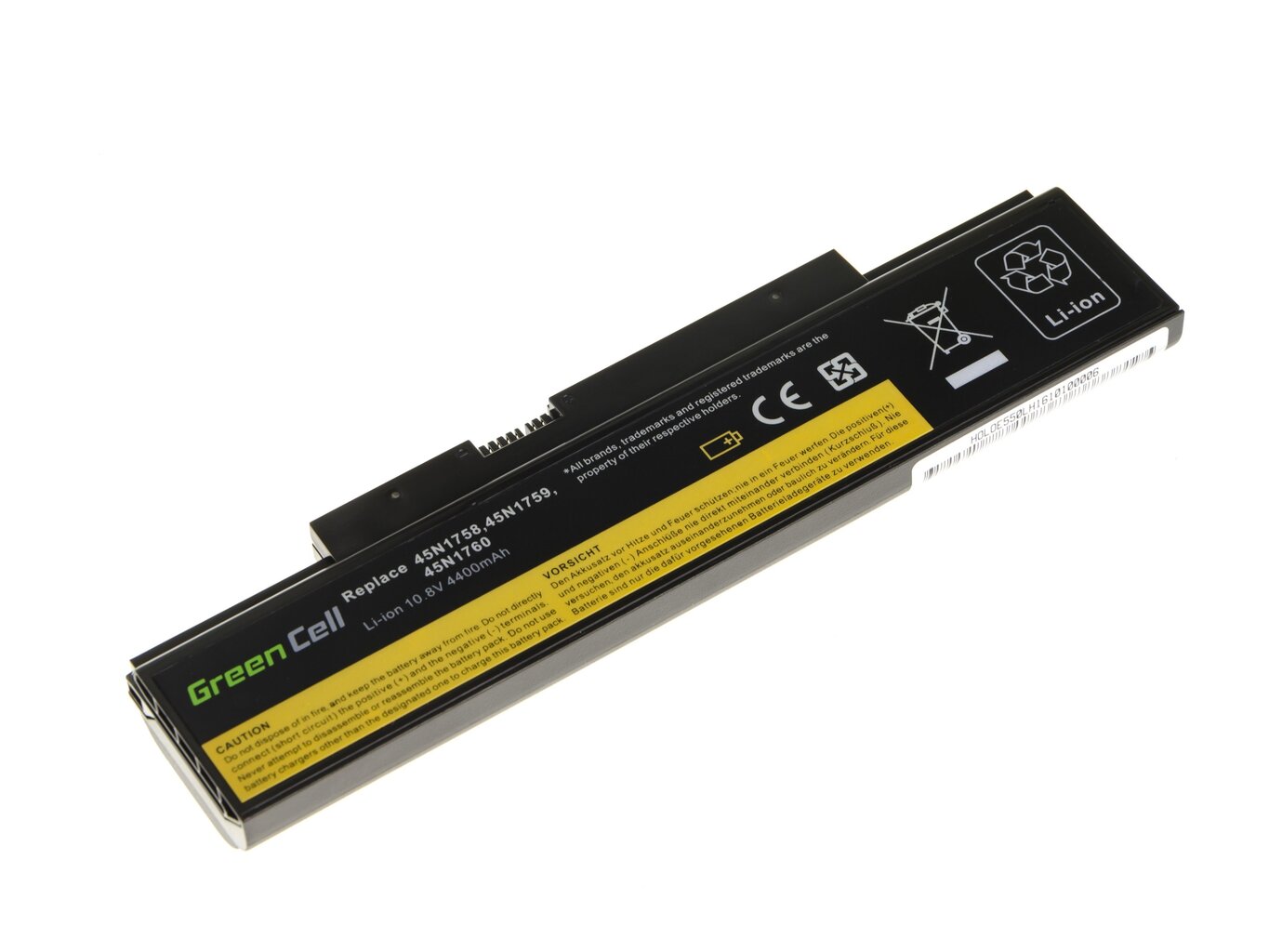 Green Cell Laptop Battery for Lenovo ThinkPad Edge E550 E550c E555 E560 E565 kaina ir informacija | Akumuliatoriai nešiojamiems kompiuteriams | pigu.lt