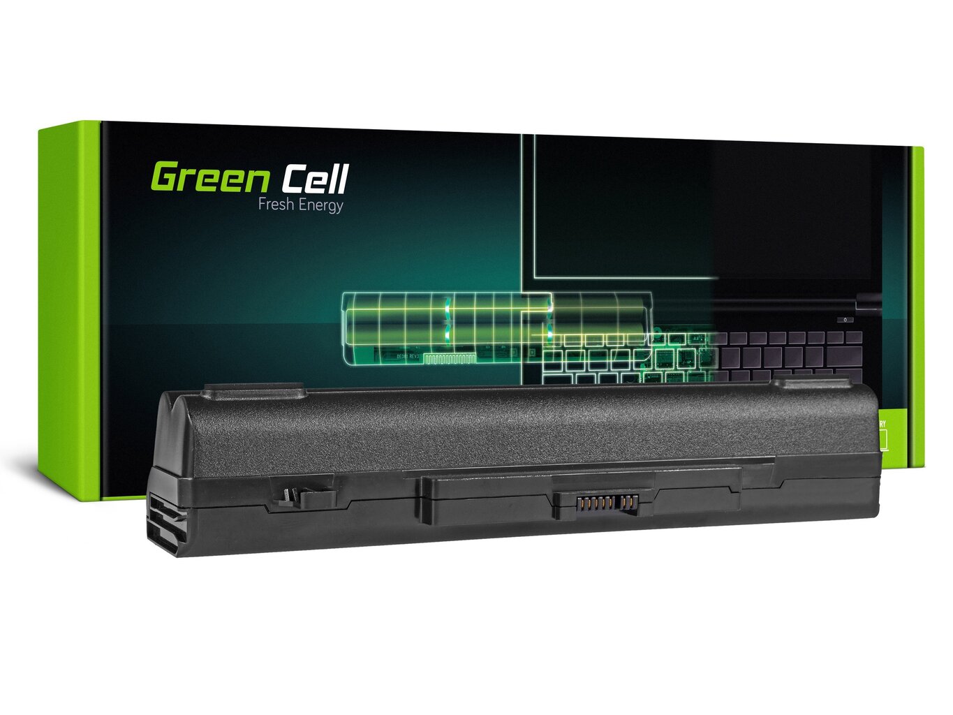 Enlarged Green Cell Laptop Battery for Lenovo B480 B490 Y480 V580 ThinkPad Edge E430 E440 E530 E531 E535 цена и информация | Akumuliatoriai nešiojamiems kompiuteriams | pigu.lt