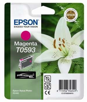 Epson T0593 цена и информация | Kasetės rašaliniams spausdintuvams | pigu.lt