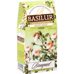 Žalioji biri arbata Basilur ‘’Bouquet’’ WHITE MAGIC (carton pac.) kaina ir informacija | Arbata | pigu.lt